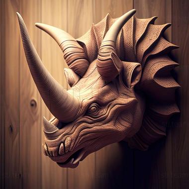 3D model Ojoceratops (STL)